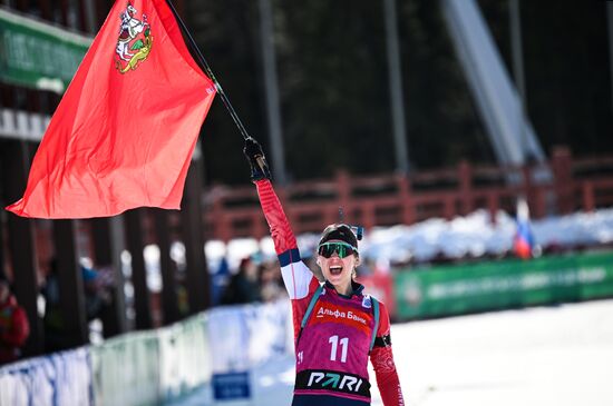 Биатлон. Чемпионат России 2025. Женщины. Масс-cтарт