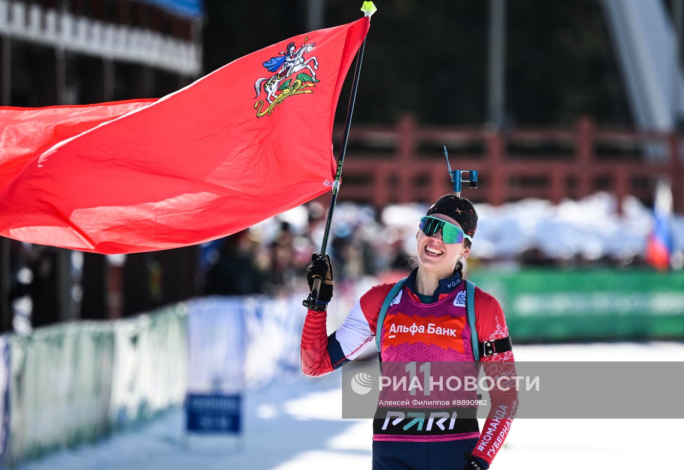 Биатлон. Чемпионат России 2025. Женщины. Масс-cтарт