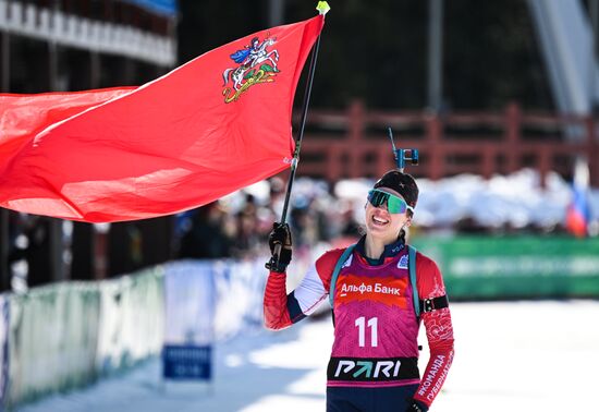 Биатлон. Чемпионат России 2025. Женщины. Масс-cтарт