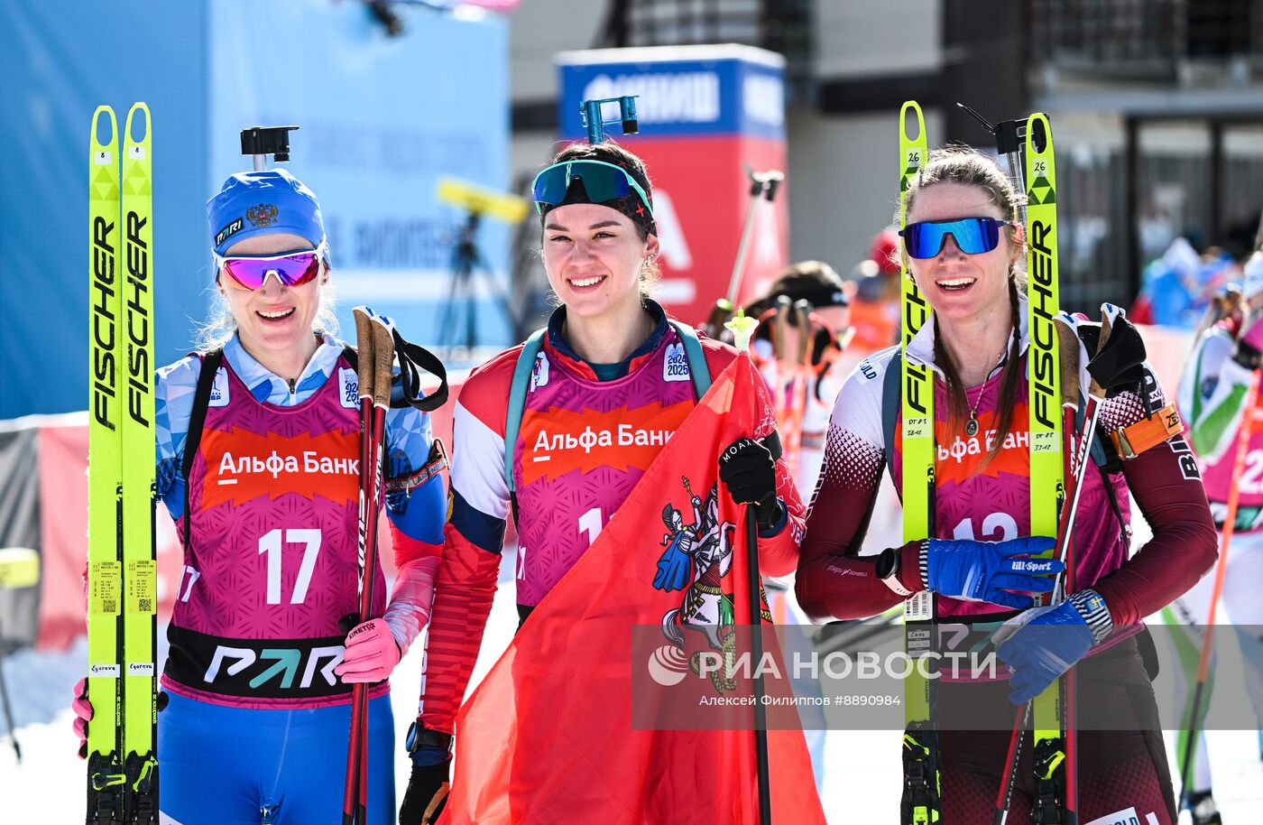 Биатлон. Чемпионат России 2025. Женщины. Масс-cтарт