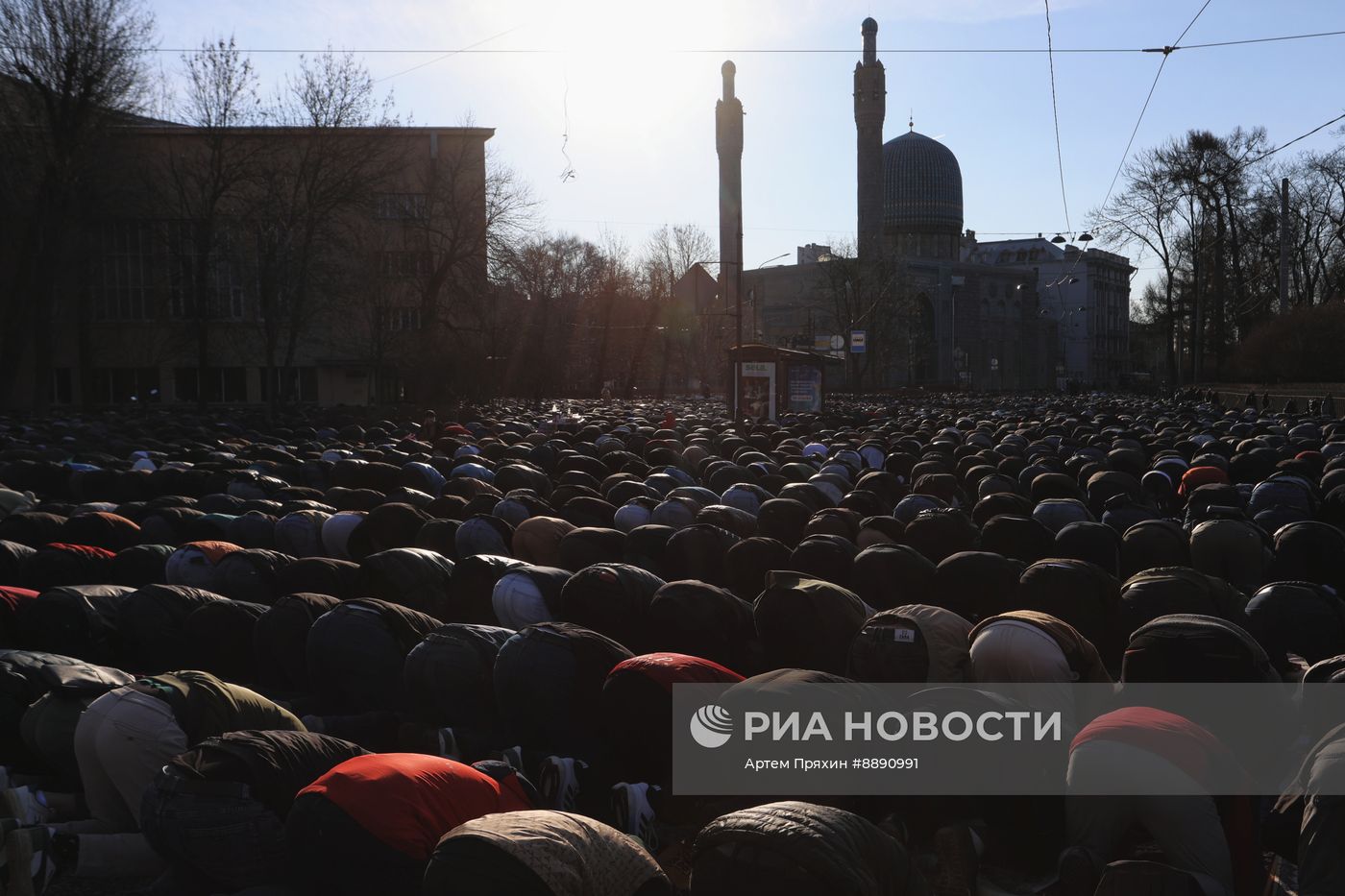 Празднование Ураза-байрама в России
