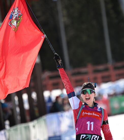 Биатлон. Чемпионат России 2025. Женщины. Масс-cтарт