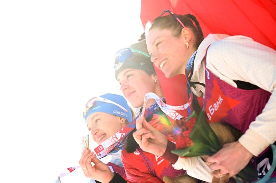 Биатлон. Чемпионат России 2025. Женщины. Масс-cтарт