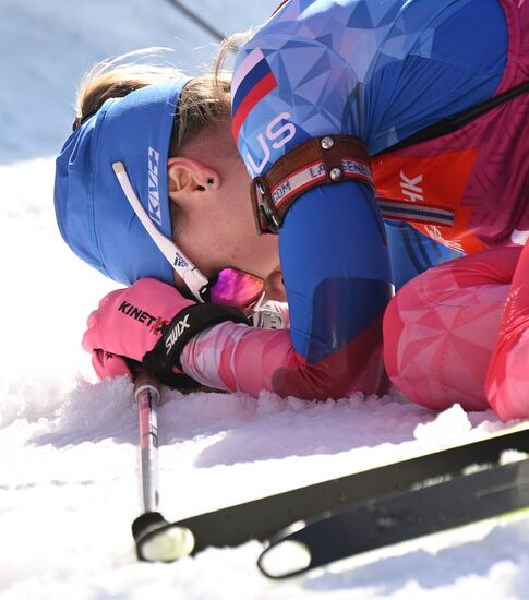 Биатлон. Чемпионат России 2025. Женщины. Масс-cтарт