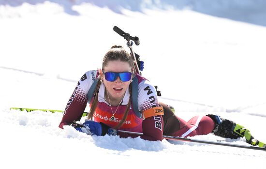 Биатлон. Чемпионат России 2025. Женщины. Масс-cтарт