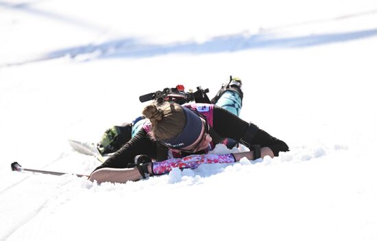 Биатлон. Чемпионат России 2025. Женщины. Масс-cтарт