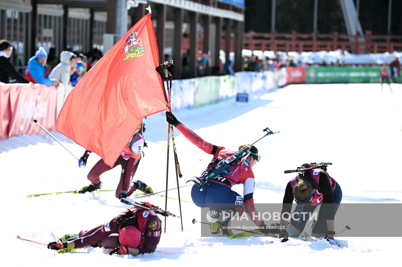 Биатлон. Чемпионат России 2025. Женщины. Масс-cтарт