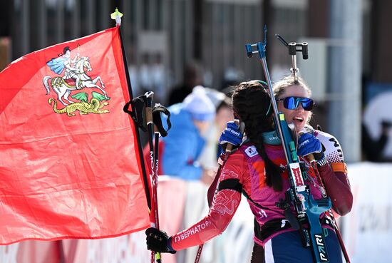 Биатлон. Чемпионат России 2025. Женщины. Масс-cтарт