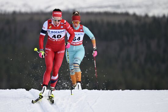 Лыжные гонки. Финал Кубка России. Женщины. Классический стиль