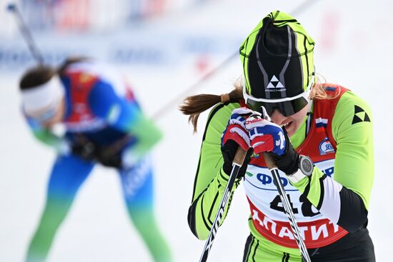 Лыжные гонки. Финал Кубка России. Женщины. Классический стиль