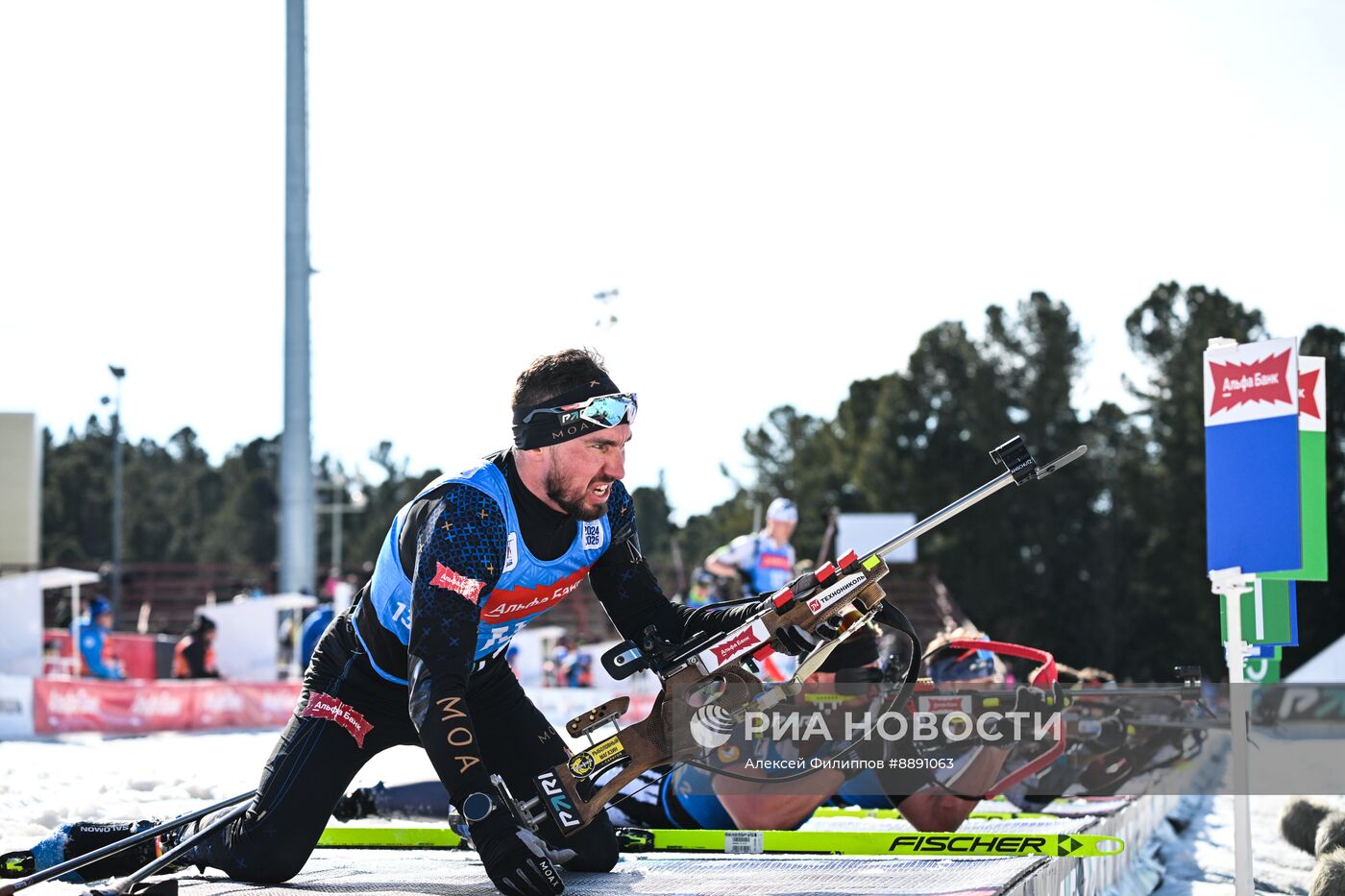 Биатлон. Чемпионат России 2025. Мужчины. Масс-cтарт