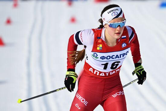 Лыжные гонки. Финал Кубка России. Женщины. Классический стиль