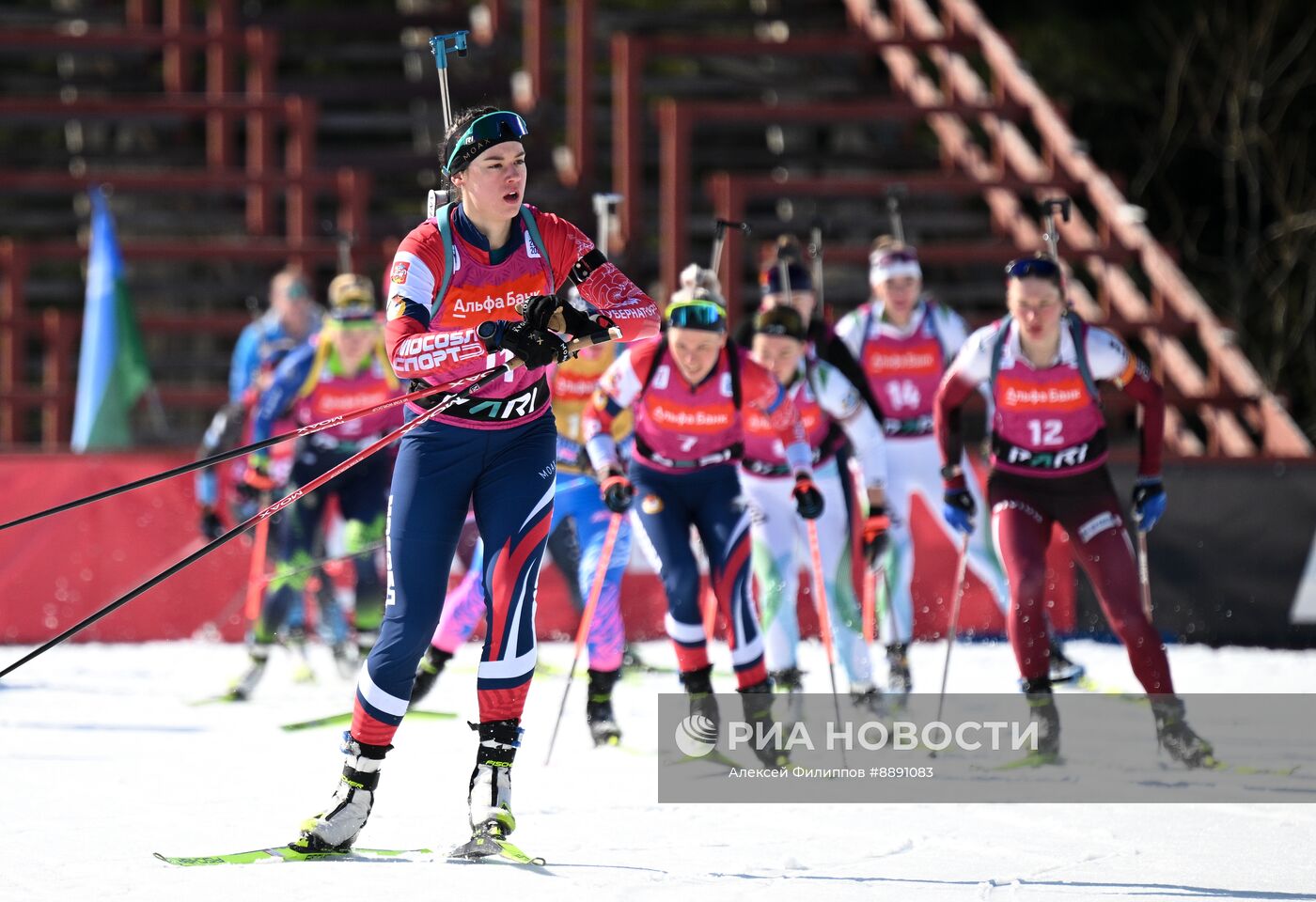 Биатлон. Чемпионат России 2025. Женщины. Масс-cтарт