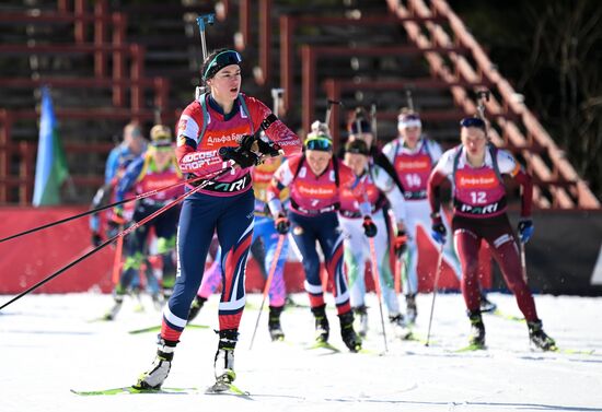 Биатлон. Чемпионат России 2025. Женщины. Масс-cтарт