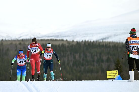 Лыжные гонки. Финал Кубка России. Женщины. Классический стиль