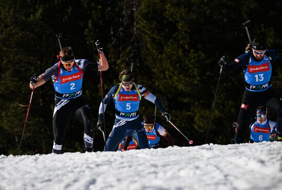 Биатлон. Чемпионат России 2025. Мужчины. Масс-cтарт