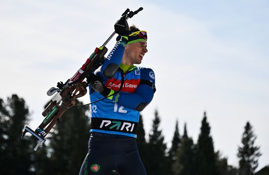 Биатлон. Чемпионат России 2025. Мужчины. Масс-cтарт