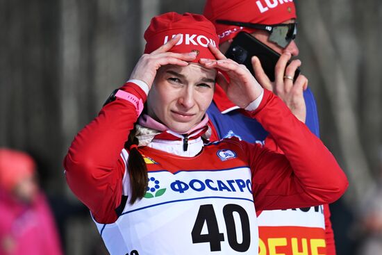 Лыжные гонки. Финал Кубка России. Женщины. Классический стиль