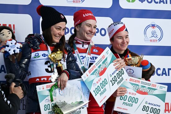 Лыжные гонки. Финал Кубка России. Женщины. Классический стиль