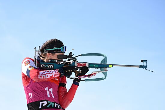 Биатлон. Чемпионат России 2025. Женщины. Масс-cтарт