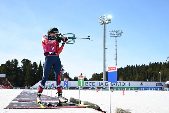 Биатлон. Чемпионат России 2025. Женщины. Масс-cтарт