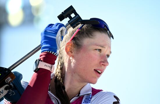 Биатлон. Чемпионат России 2025. Женщины. Масс-cтарт