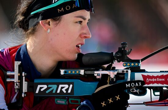 Биатлон. Чемпионат России 2025. Женщины. Масс-cтарт