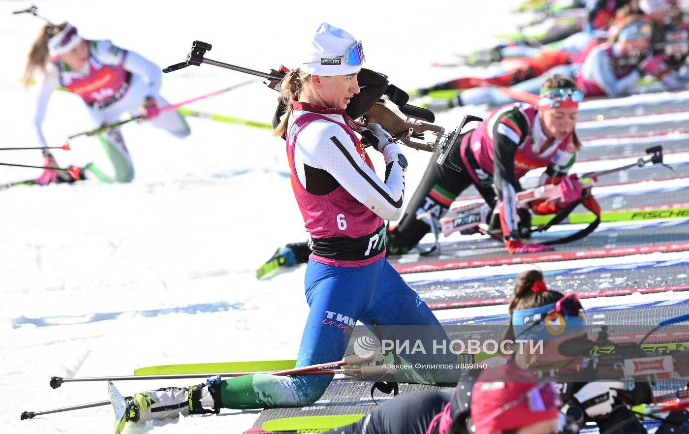 Биатлон. Чемпионат России 2025. Женщины. Масс-cтарт