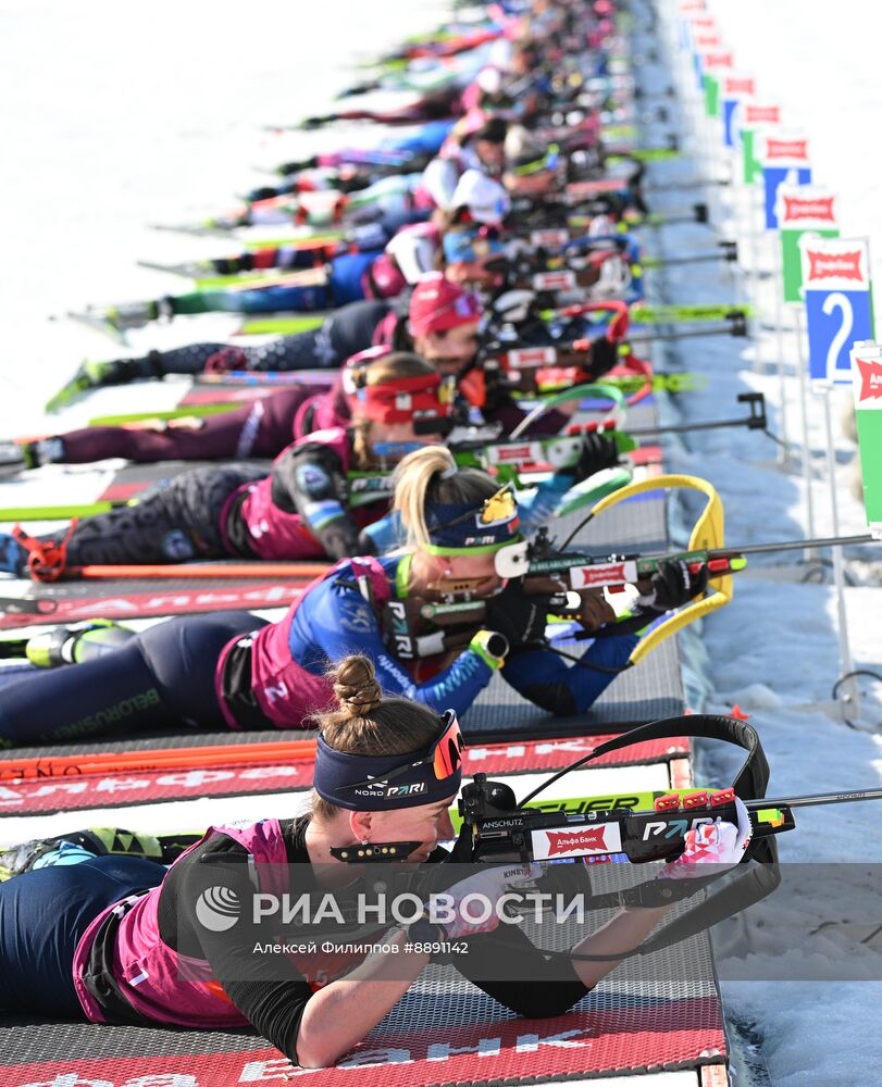 Биатлон. Чемпионат России 2025. Женщины. Масс-cтарт