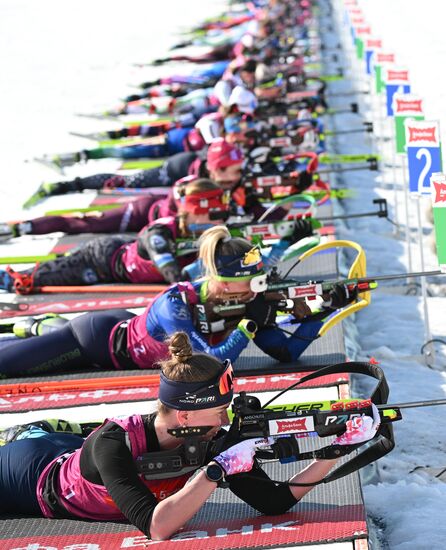 Биатлон. Чемпионат России 2025. Женщины. Масс-cтарт