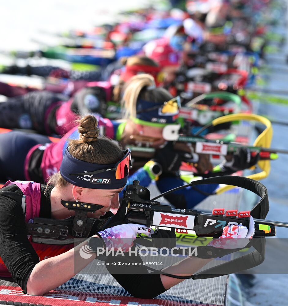 Биатлон. Чемпионат России 2025. Женщины. Масс-cтарт