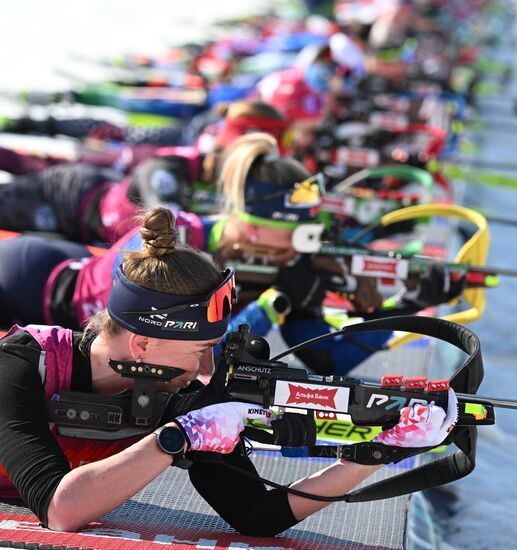 Биатлон. Чемпионат России 2025. Женщины. Масс-cтарт