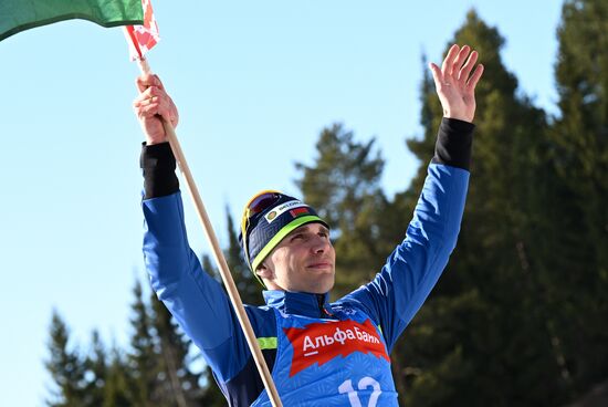 Биатлон. Чемпионат России 2025. Мужчины. Масс-cтарт