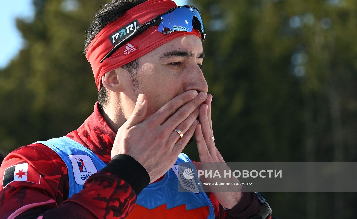 Биатлон. Чемпионат России 2025. Мужчины. Масс-cтарт