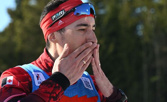 Биатлон. Чемпионат России 2025. Мужчины. Масс-cтарт