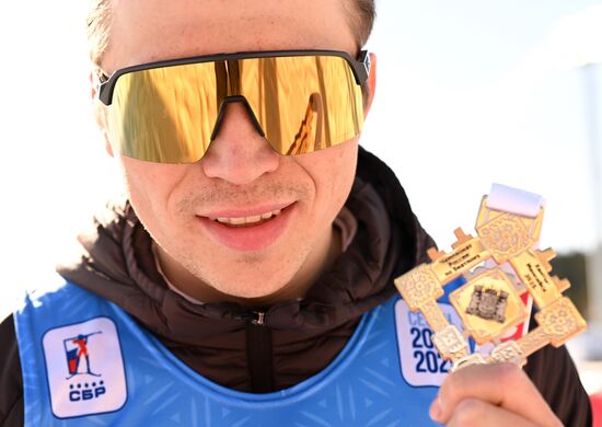 Биатлон. Чемпионат России 2025. Мужчины. Масс-cтарт