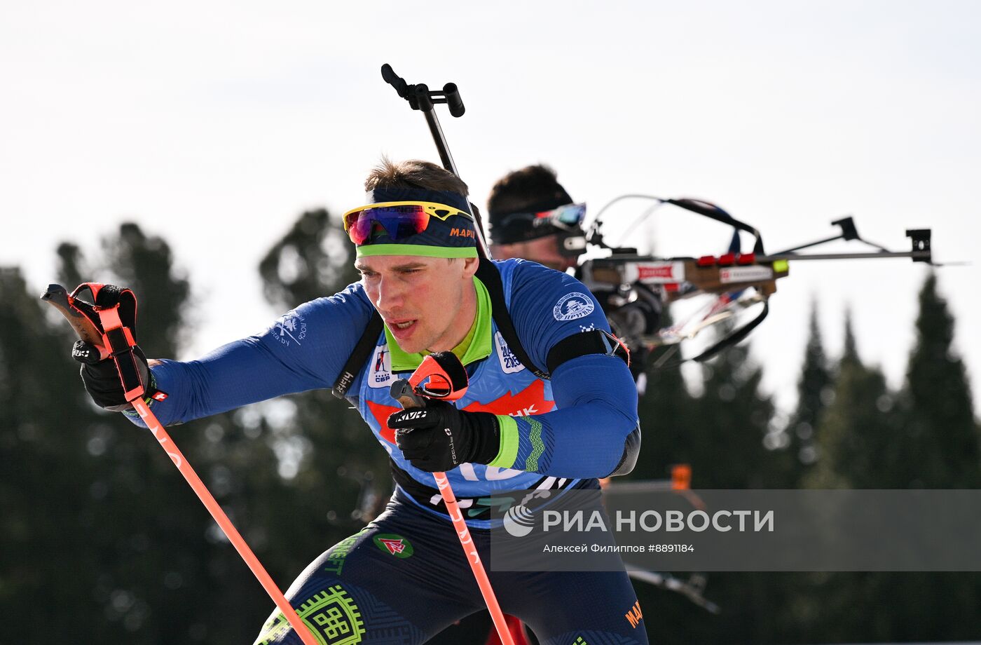 Биатлон. Чемпионат России 2025. Мужчины. Масс-cтарт