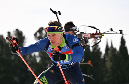 Биатлон. Чемпионат России 2025. Мужчины. Масс-cтарт