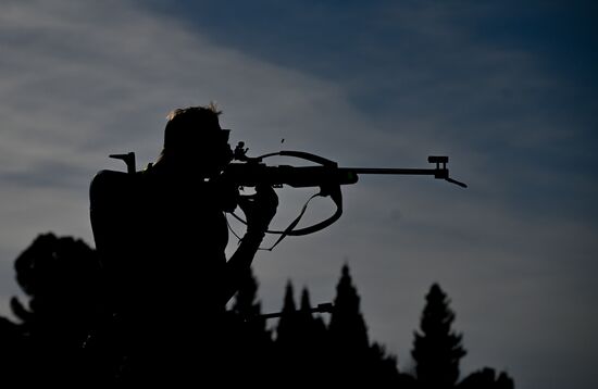 Биатлон. Чемпионат России 2025. Мужчины. Масс-cтарт