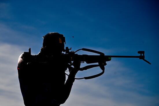 Биатлон. Чемпионат России 2025. Мужчины. Масс-cтарт