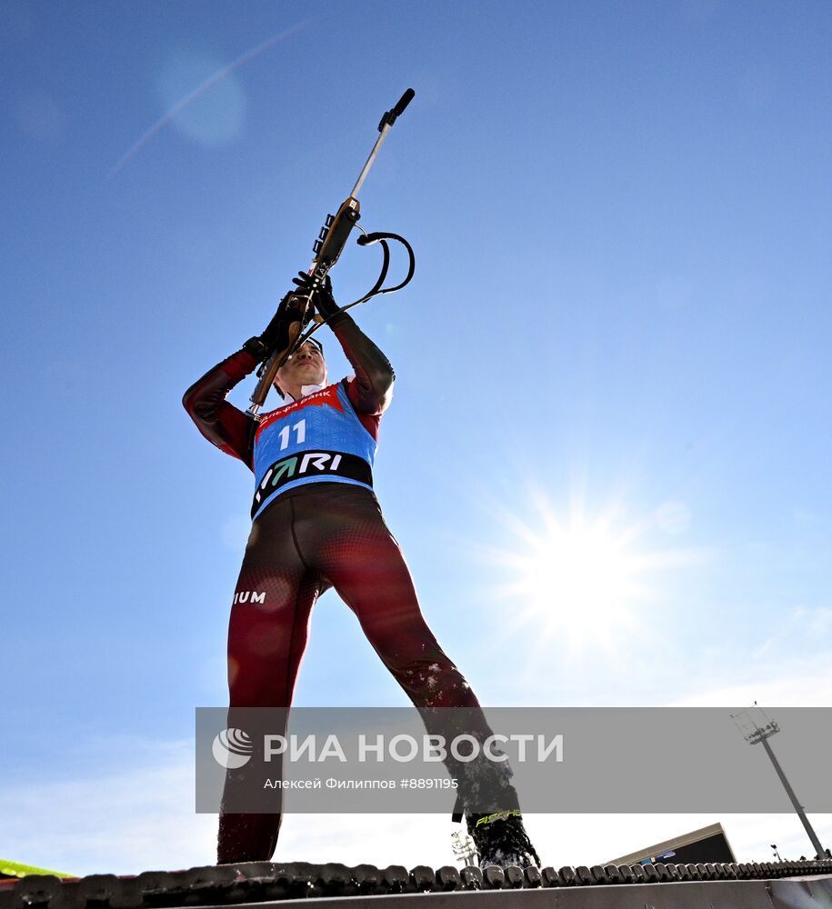 Биатлон. Чемпионат России 2025. Мужчины. Масс-cтарт