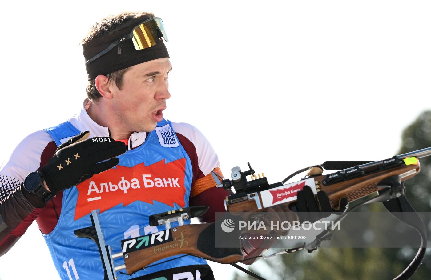 Биатлон. Чемпионат России 2025. Мужчины. Масс-cтарт