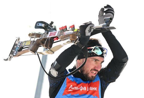 Биатлон. Чемпионат России 2025. Мужчины. Масс-cтарт