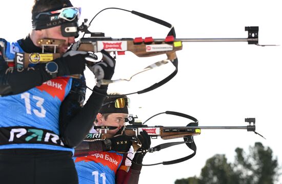 Биатлон. Чемпионат России 2025. Мужчины. Масс-cтарт