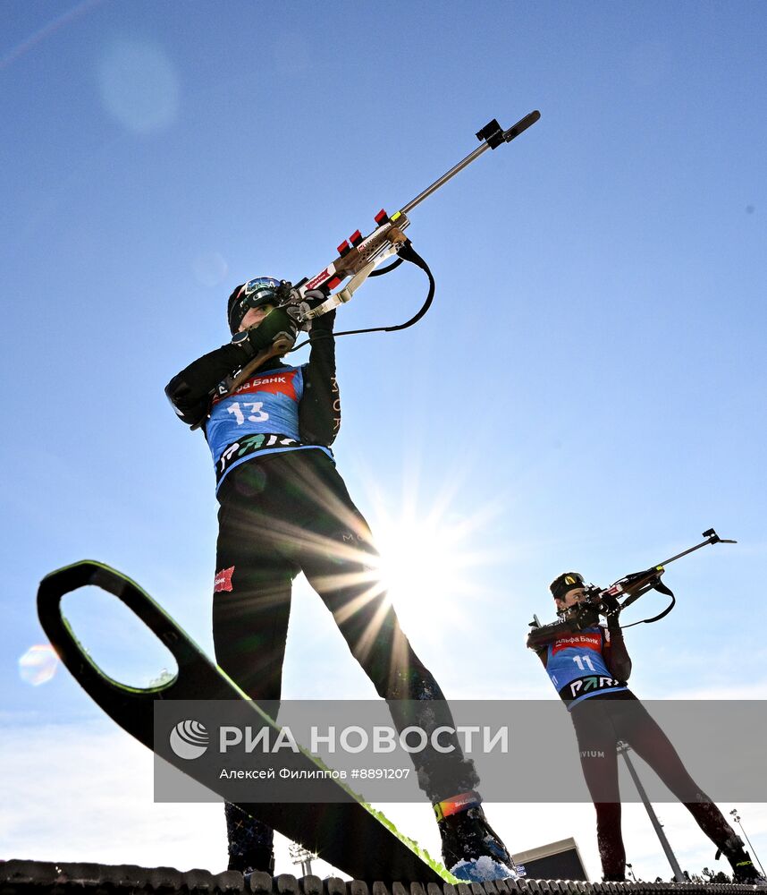 Биатлон. Чемпионат России 2025. Мужчины. Масс-cтарт