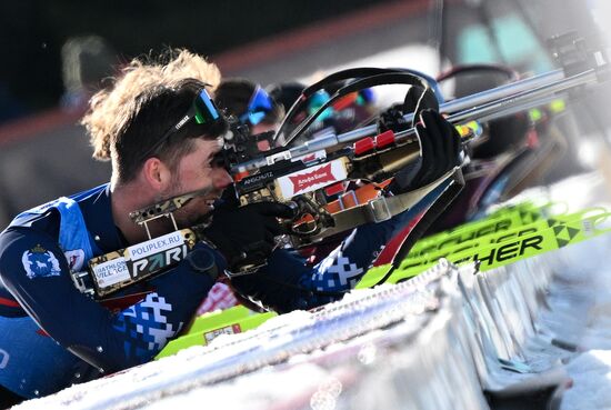 Биатлон. Чемпионат России 2025. Мужчины. Масс-cтарт