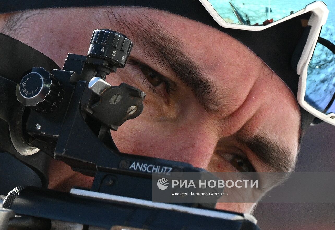 Биатлон. Чемпионат России 2025. Мужчины. Масс-cтарт