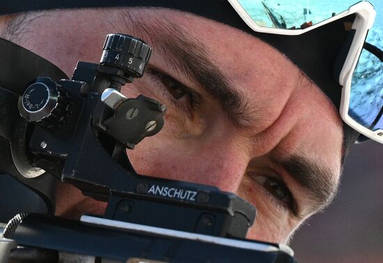 Биатлон. Чемпионат России 2025. Мужчины. Масс-cтарт