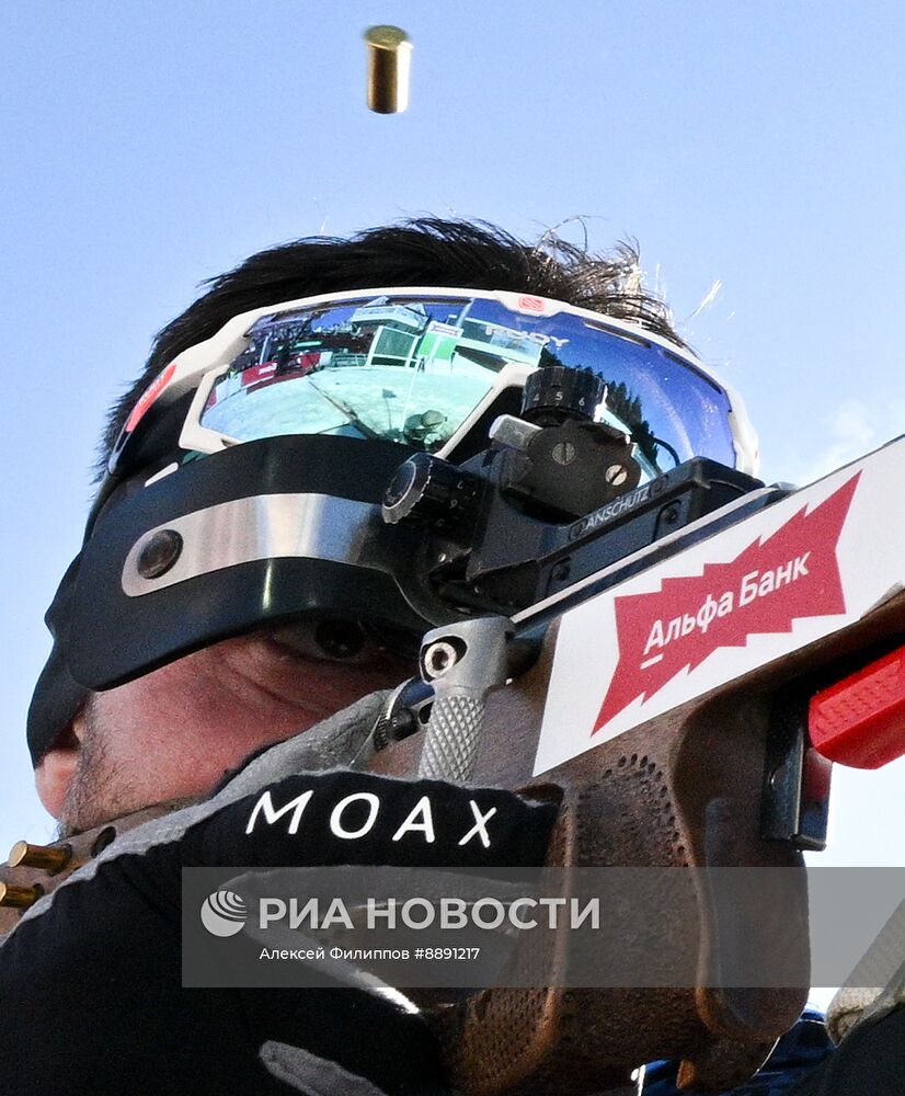 Биатлон. Чемпионат России 2025. Мужчины. Масс-cтарт