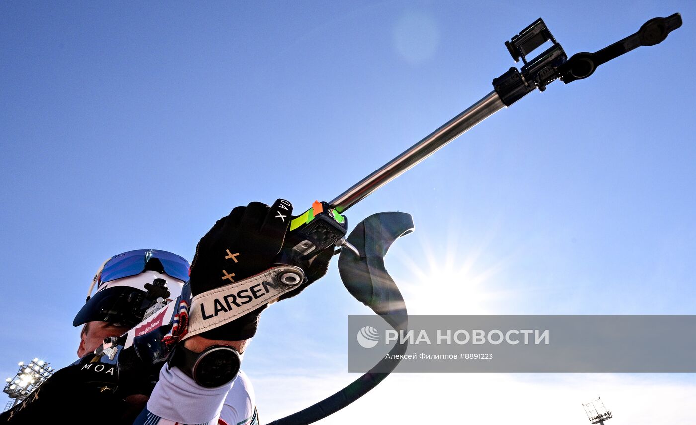 Биатлон. Чемпионат России 2025. Мужчины. Масс-cтарт